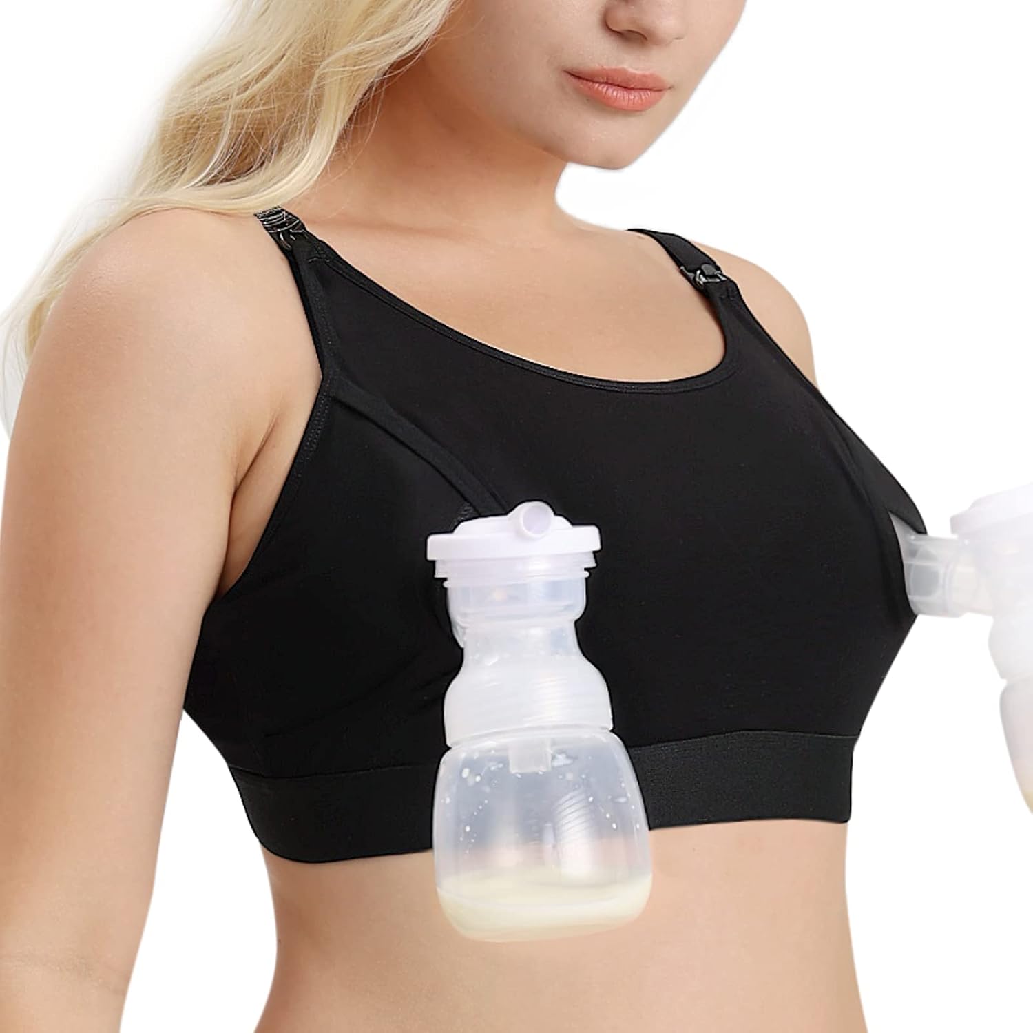 Momcozy hands free pumping and nursing bra