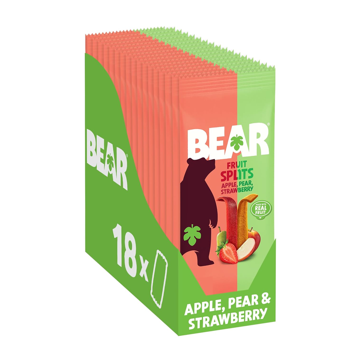 Bear Real Fruit Snacks Splits
