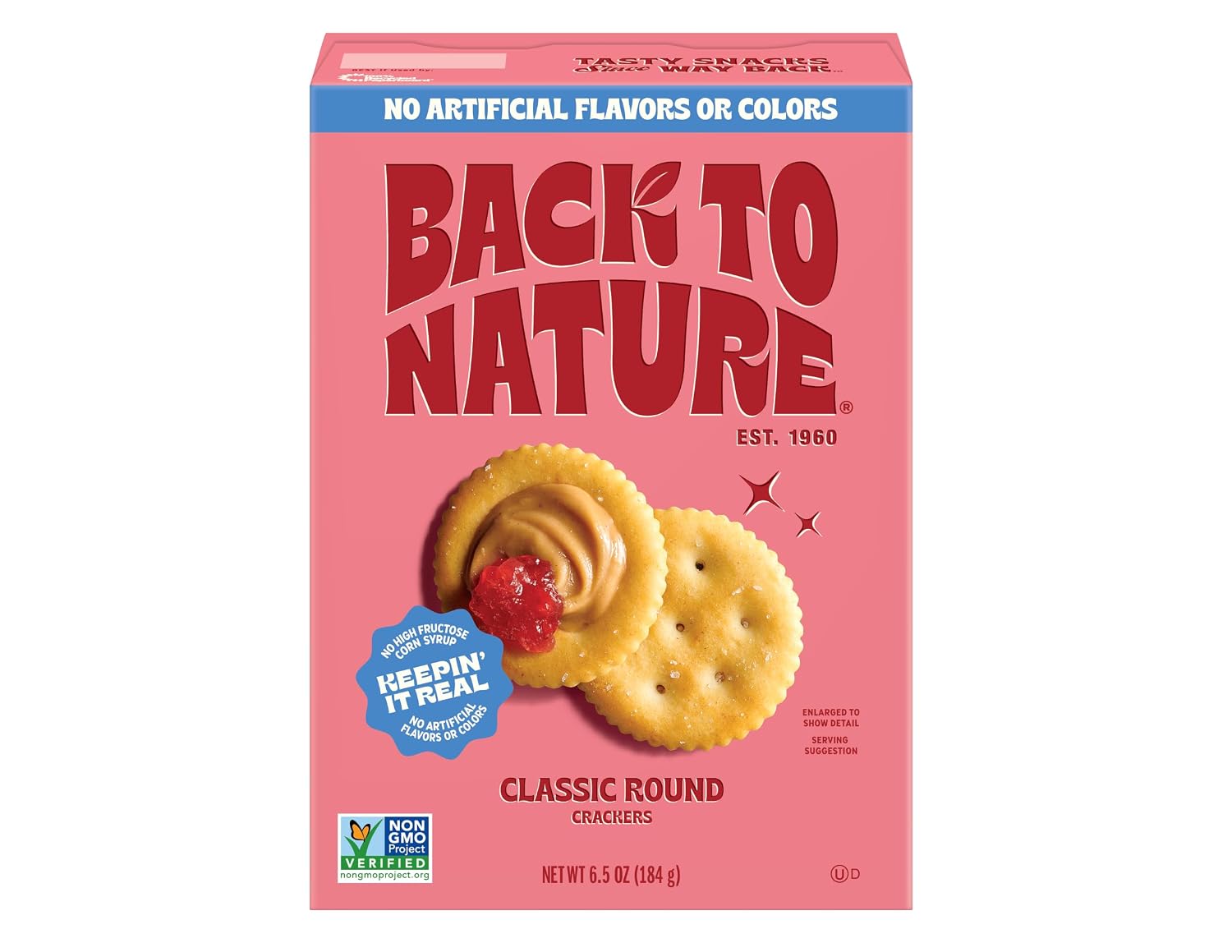 Back to Nature Classic Round Crackers