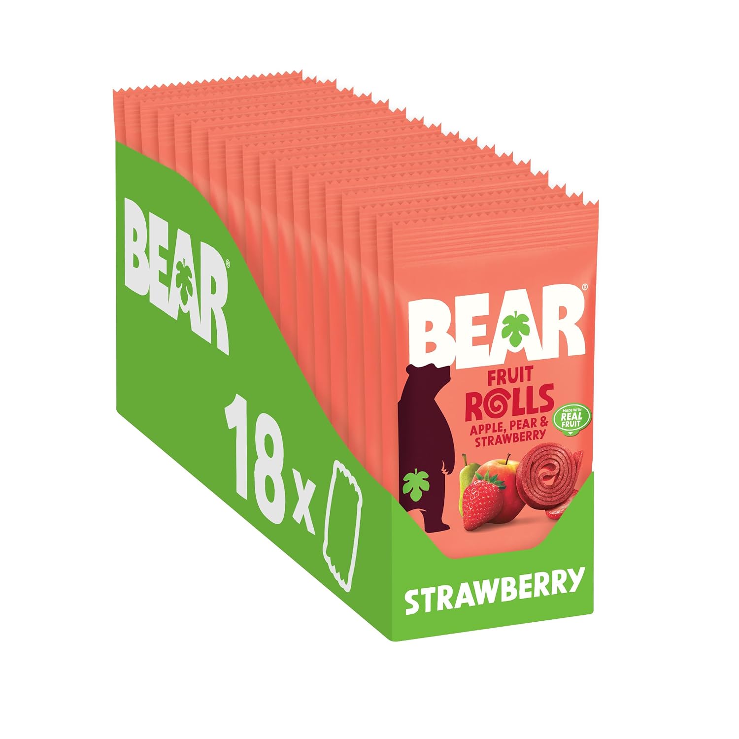 Bear Fruit Rolls Strawberry