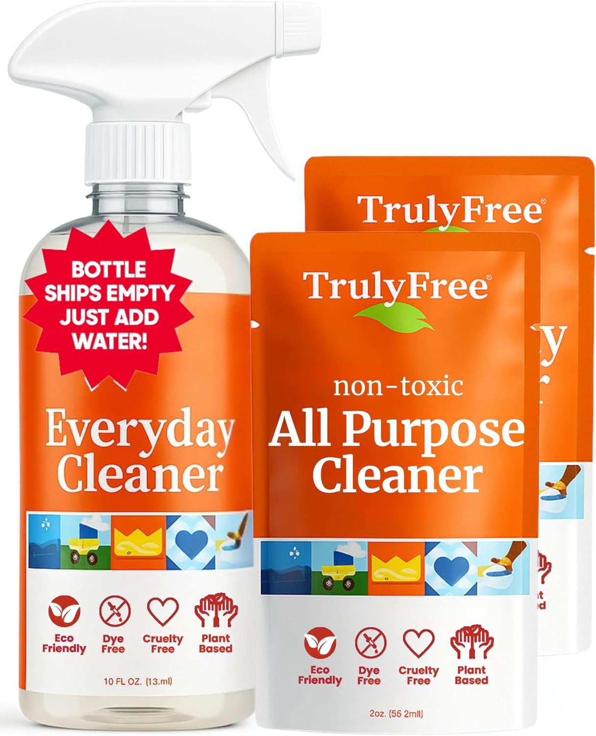 Truly Free Multi-Purpose cleaner spray