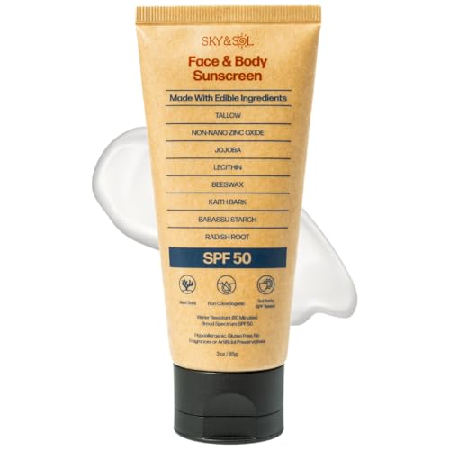 Sky and Sol Mineral Sunscreen SPF 50